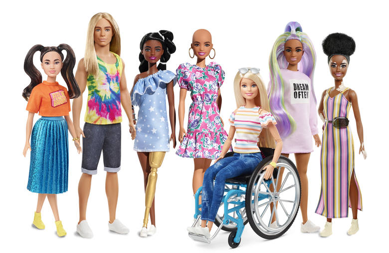 różnorodne lalki Barbie
