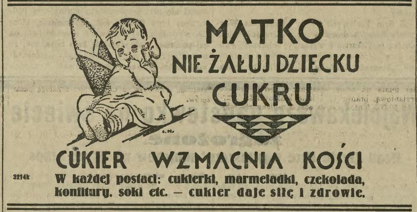 matko nie żałuj dziecku cukru